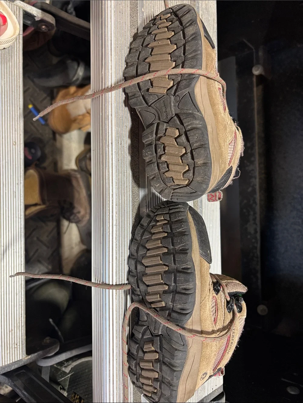 Boys size 13 waterproof hiking boots